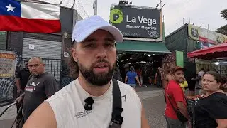 The Market Locals Told Me to Avoid in Santiago, Chile 🇨🇱 (4K)