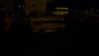 Nissan 200SX S13 Flames with Blitz Nür Spec R