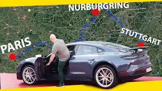 Je ramène MA VOITURE de rêve chez elle ! PLUS DE 1000 ch ! ( Taycan Turbo GT Weissach )