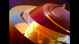 Заставка ВРЕМЯ Первый Канал 2006 Неиспользованная