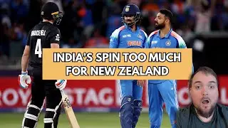 INDIA'S SPIN TOO MUCH FOR NEW ZEALAND AS THEY CLAIM TOP SPOT
