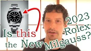 Is THIS the New 2023 Rolex Milgauss? And the Big Question: Will is Have the Faraday Cage or Not?