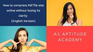 How to compress Pdf file size online without losing its clarity