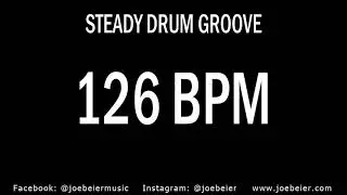 126 BPM - Rock Drum Beat - Backing Track - Practice Tool