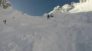 Courchevel grand couloir fall