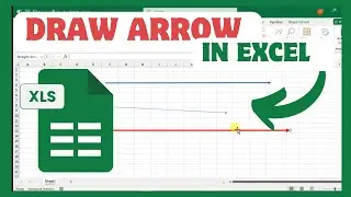 How To Draw Arrow In Excel