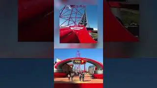 Самая быстрая горка Ferrari Land