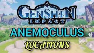 A LOCALIZAÇÃO de todos ANEMOCULUS - [GENSHIN IMPACT] - Part 1