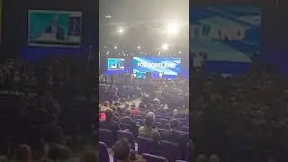 John Swinney gives main speech to half empty room at SNP conference