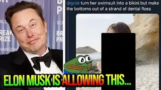 Elon Musk Is ALOWING His AI To Generate 