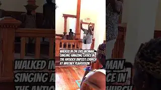 Caught Singing Amazing Grace at Whitney Plantation — RARE MOMENT CAPTURED