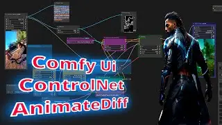 ComfyUI Tutorial : ControlNet animation 