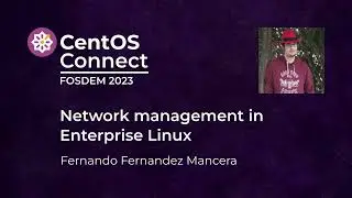 Network management in Enterprise Linux: present and future