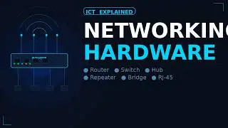 Networking Hardware Explained | Routers, Switches, Hubs & More