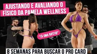 AJUSTANDO E AVALIANDO O SHAPE DA PAMELA | ELA ESTÁ COM MUITA DIFICULDADE !!!