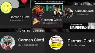 Thank You For 400 Subscribers