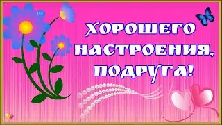 ХОРОШЕГО НАСТРОЕНИЯ, ПОДРУГА!