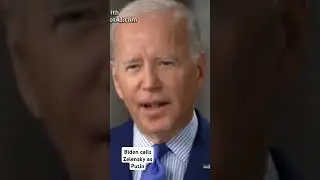 Biden Calls Zelensky, "President Putin", everyone claps. Utin #funnyviral #funnyvideo #utin