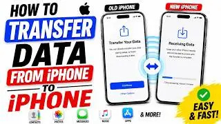 how to transfer data from iphone to iphone