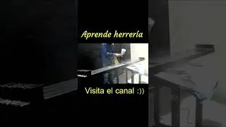 Aprende herrería 👨‍🏭#shorts #herreria #welding