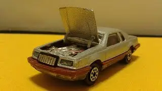 MODELLISMO - Restauro Ford Thunderbird 1983 (Majorette 1/67)