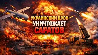Атака украинских дронов на Саратов — ВСЕ подробности ночного удара!