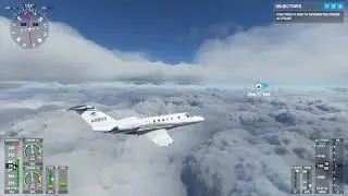 Microsoft Flight Simulator 2020 - beautiful clouds and a bumpy landing