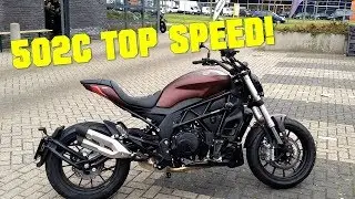 BENELLI 502C - TOP SPEED + GPS TOP SPEED