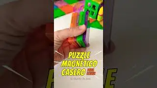 Puzzle magnético casero DIY 🧩🐘  #diy #manualidades