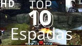 Top ten espadas más bonitas de Guild Wars 2 (HD 1080p)