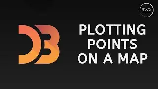 Plotting points on a map with D3.js