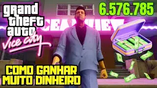 GTA VICE CITY DEF.EDITION 💲COMO GANHAR DINHEIRO E FICAR RICO RAPIDAMENTE💲