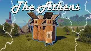 THE ATHENS - Rust SOLO Base Design | Open Core Bunker Base