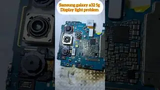 Samsung galaxy a32 5g display light problem/blank display