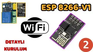 ESP8266 V1 WIFI CONTROL MODULE / CODING & REMOTE MANAGEMENT