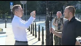 Ale jazda!!! Ostre starcie przed konferencją Trzaskowskiego! Poseł Tomczyk vs. bloger Matecki