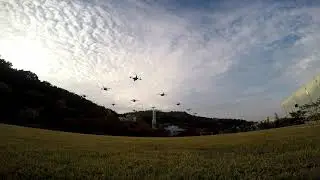 Outdoor Aerial Choreography (Full Version, 실외 군집 비행 풀버전)