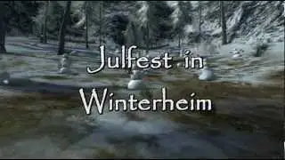 Julfest in Winterheim - A Lord of the Rings Online AMV