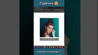 Adding Caption to Images 🔥 #htmlcss #webdevelopment #shorts #short #ytshorts #ytshort