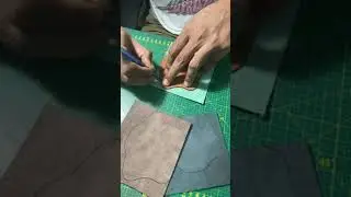 Making a leather lighter holder