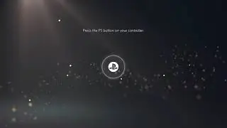 Playstation 5 PS5 Startup Screen - 1080p