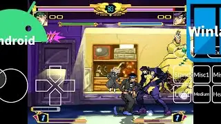 JoJo's Bizarre Adventure MUGEN 2.5 (Winlator Android)