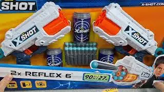X-Shot vs UZI Toy Gun | Epic Toy Blaster Battle!