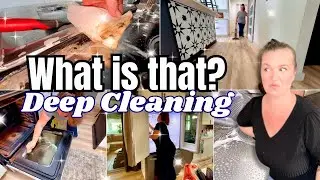 So GROSS 🤮 The Ultimate Kitchen Deep Clean Routine: Step-by-Step Refrigerator, Stove, and Floors