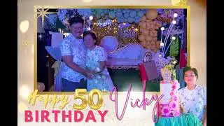 50th Birthday ate Vicky