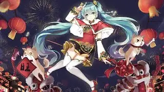 【MMD】Miku - Freyja.sys {Happy Chinese New Year}
