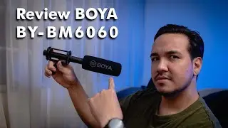 Review BOYA BY-BM6060, Un buen micrófono Precio VS Calidad para tus videos. 🎙️📽️