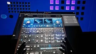 VST3 Plugins in VR - Multiple synths demo