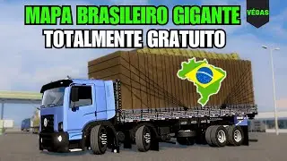 Um dos maiores mapas Brasileiros do ETS2 - download gratuito