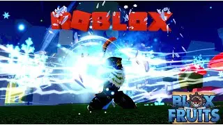 Buah Iblis Blizzard / Yuki Yuki no Mi Skill AOEnya Besar Banget ! - Blox Fruits Roblox Indonesia